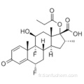 Acide androsta-1,4-diène-17-carboxylique, 6,9-difluoro-11-hydroxy-16-méthyl-3-oxo-17- (1-oxopropoxy) -, (57187593,6a, 11b, 16a, 17a) - CAS 65429-42-7